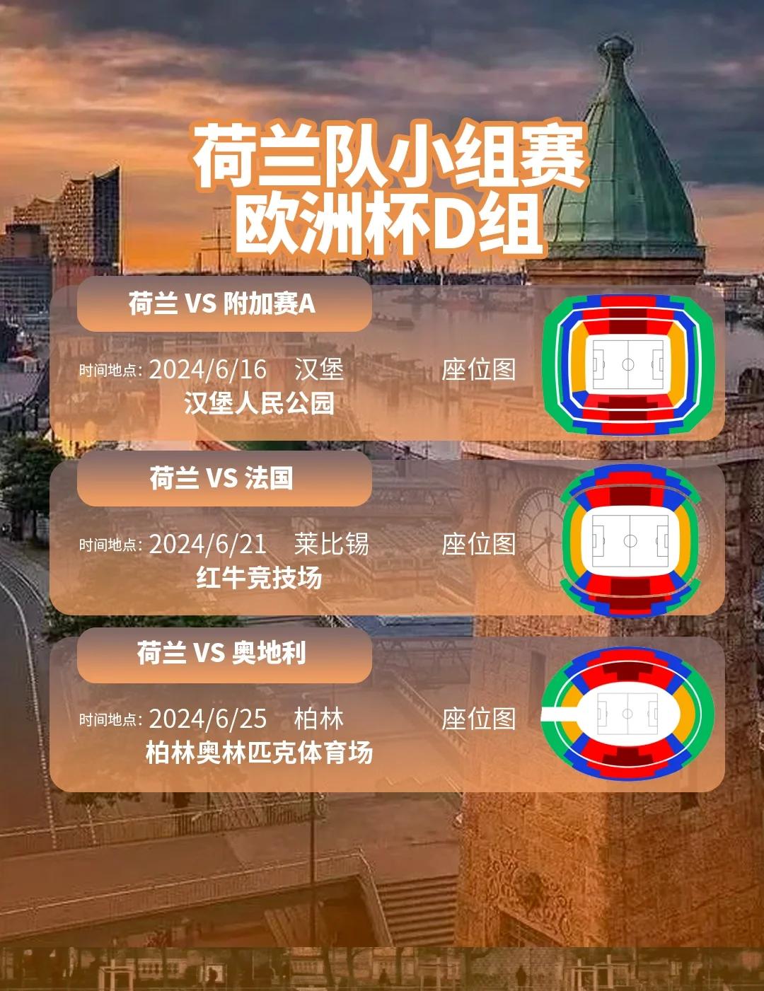 荷兰队准备迎战土耳其，誓言奋力争胜争取晋级