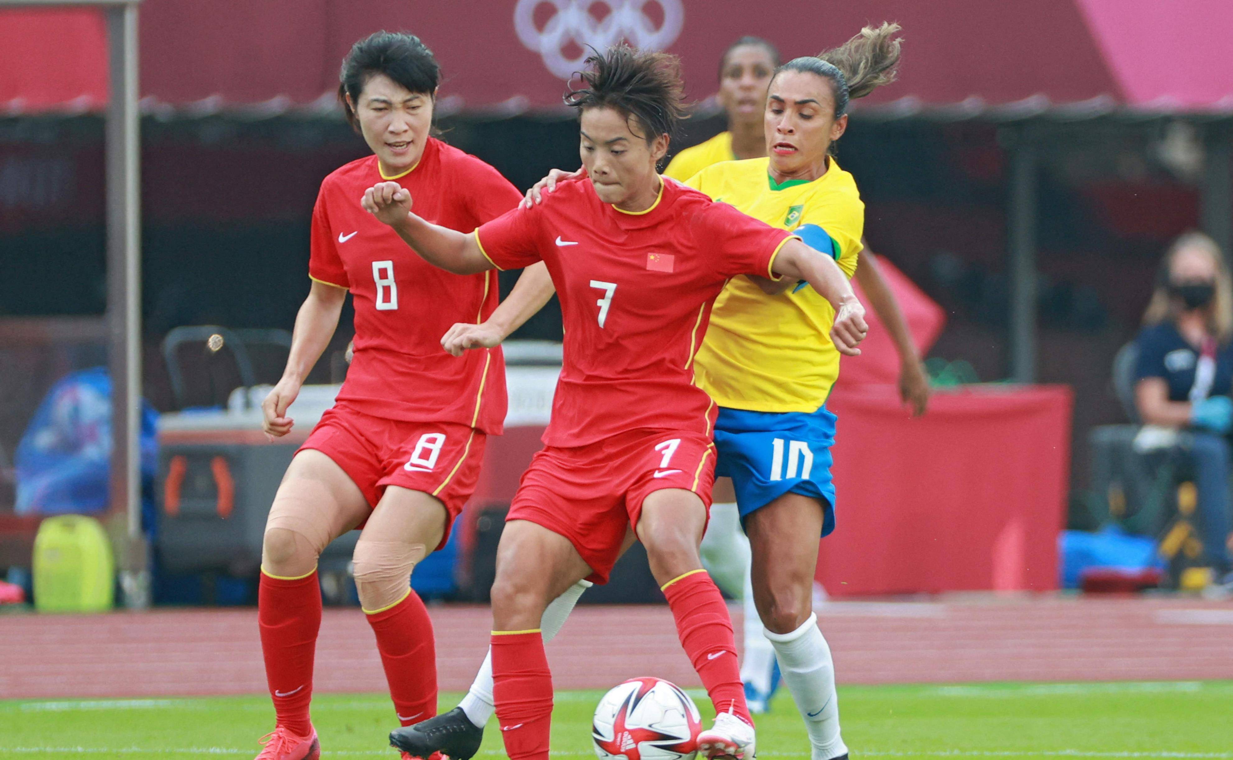 国际女足赛事中的中国队傲视群雄 国际女足赛事中的中国队傲视群雄