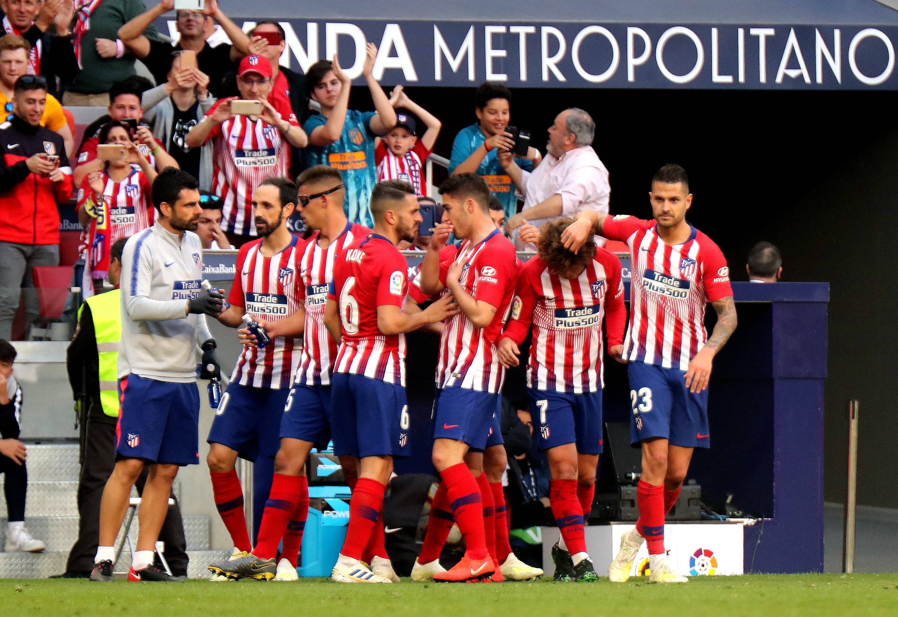 马竞队员在比赛中展示出色表现 马竞队员在比赛中展示出色表现